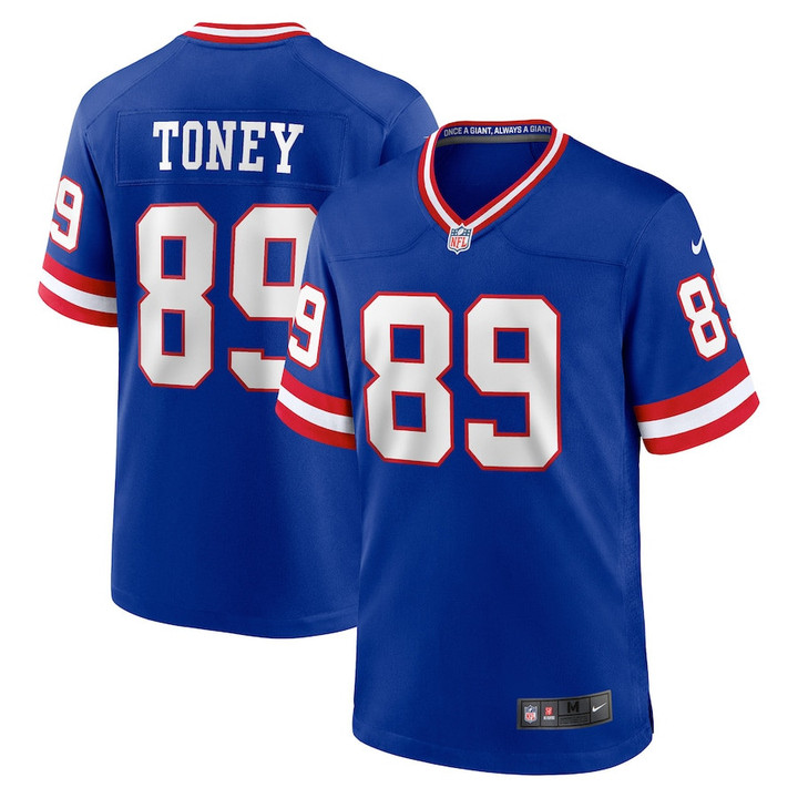 Kadarius Toney #89 New York Giants Classic Player Game Jersey - Royal