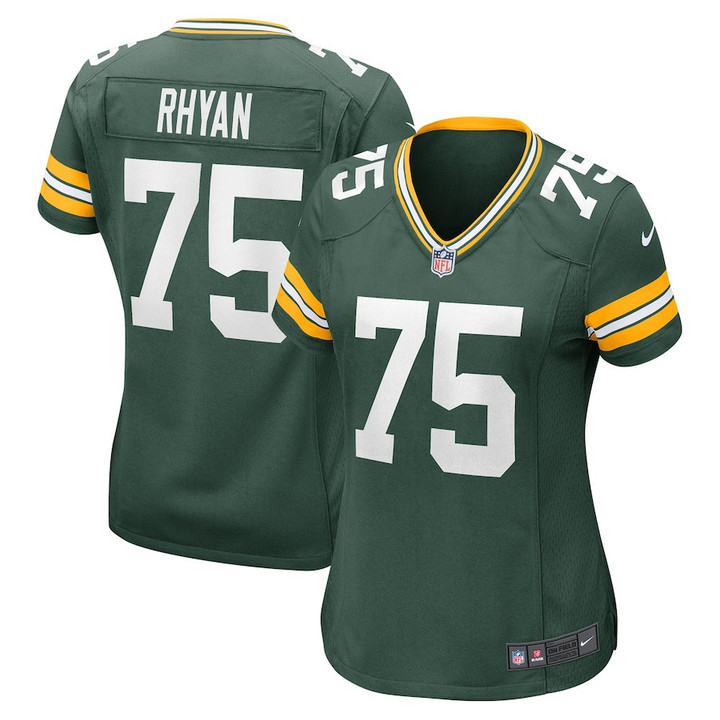 Sean Rhyan Green Bay Packers Women's Player Game Jersey - Green