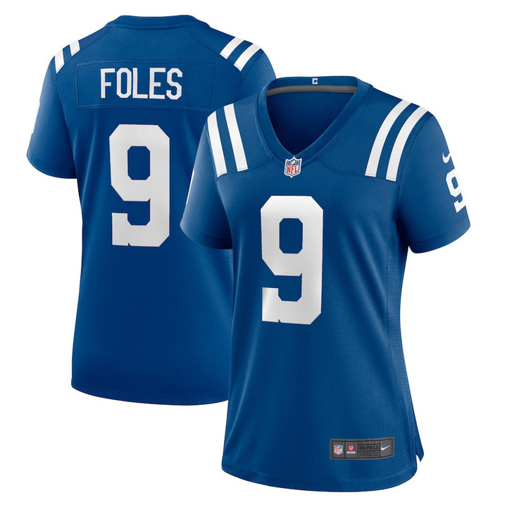 Nick Foles Indianapolis Colts Women's Player Game Jersey - Royal