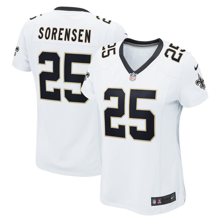 Daniel Sorensen New Orleans Saints Women's Player Game Jersey - White