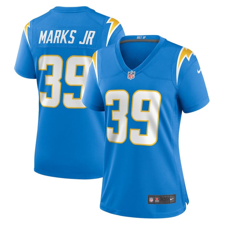 Kevin Marks Los Angeles Chargers Women's Player Game Jersey - Powder Blue