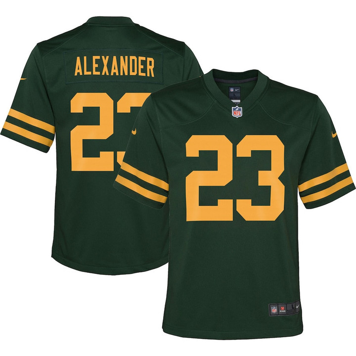 Jaire Alexander Green Bay Packers Youth Alternate Game Jersey - Green