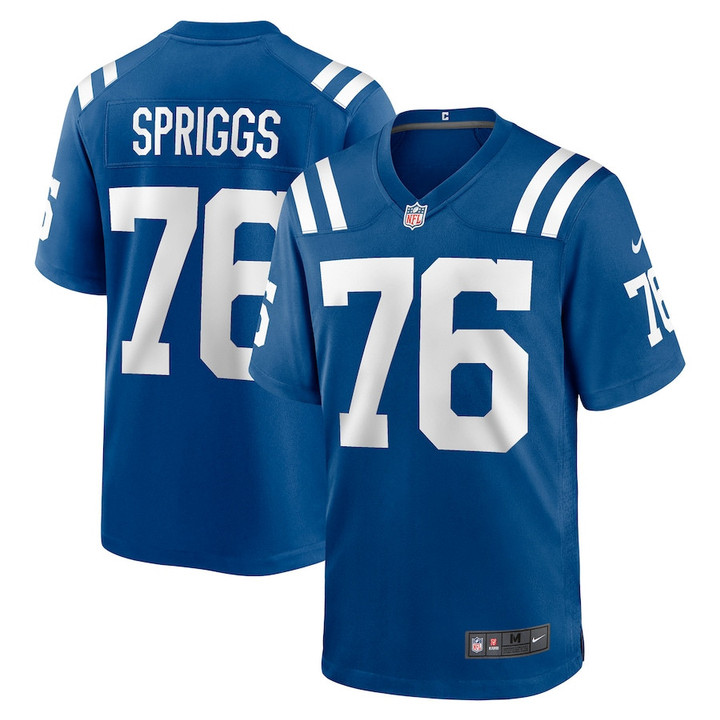 Jason Spriggs Indianapolis Colts Game Player Jersey - Royal