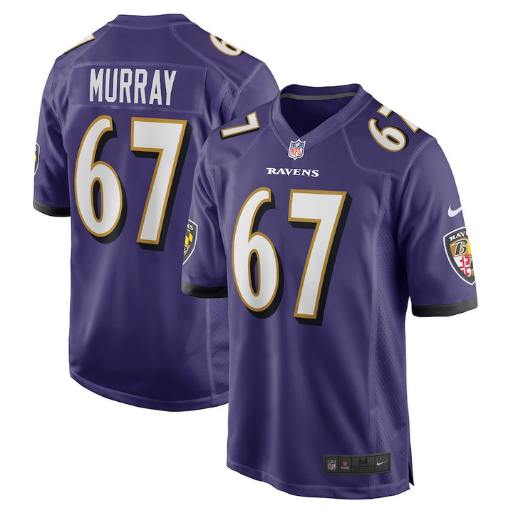 James Murray Baltimore Ravens Player Game Jersey - Purple