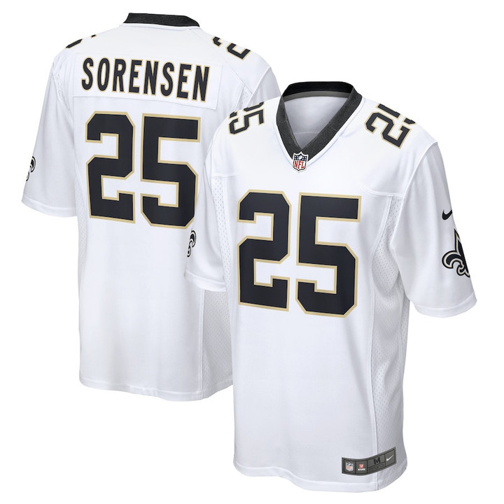 Daniel Sorensen New Orleans Saints Player Game Jersey - White