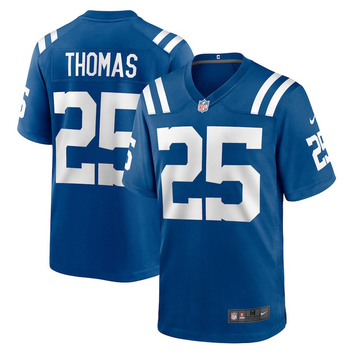 Rodney Thomas Indianapolis Colts Player Game Jersey - Royal