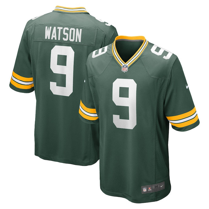 Christian Watson 9 Green Bay Packers Game Player Jersey - Green