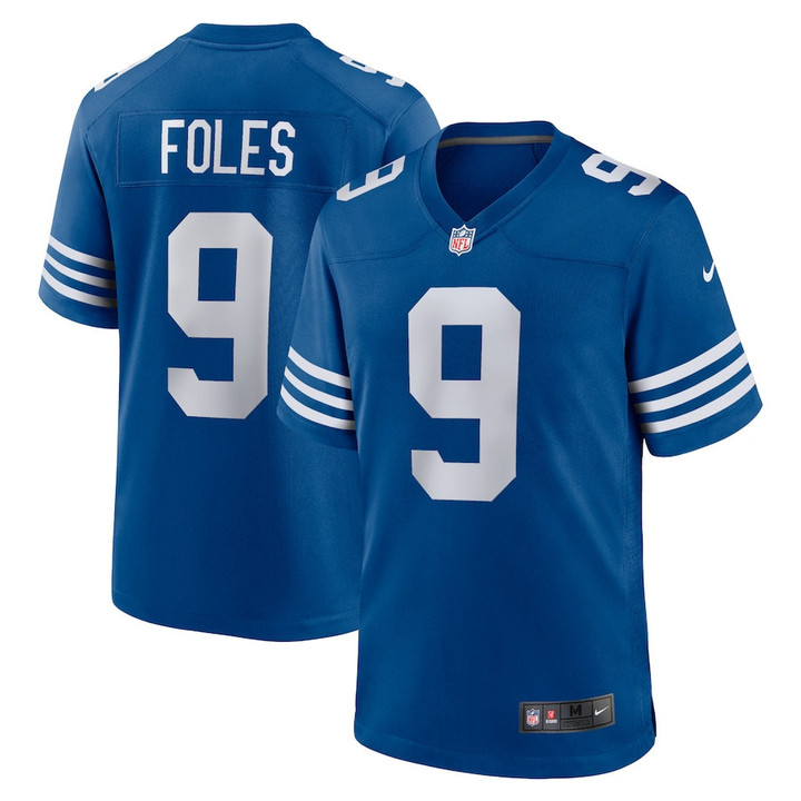 Nick Foles Indianapolis Colts Player Game Jersey - Blue