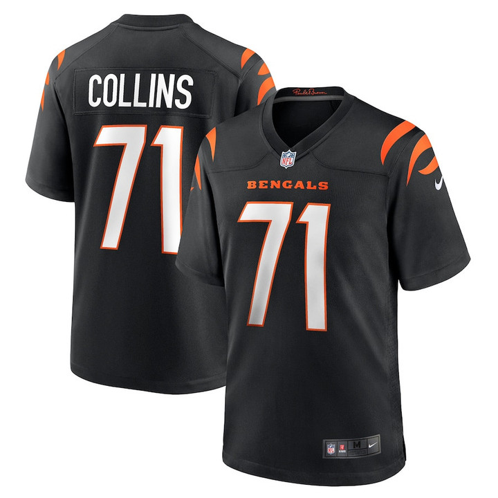 La'el Collins 71 Cincinnati Bengals Game Jersey - Black