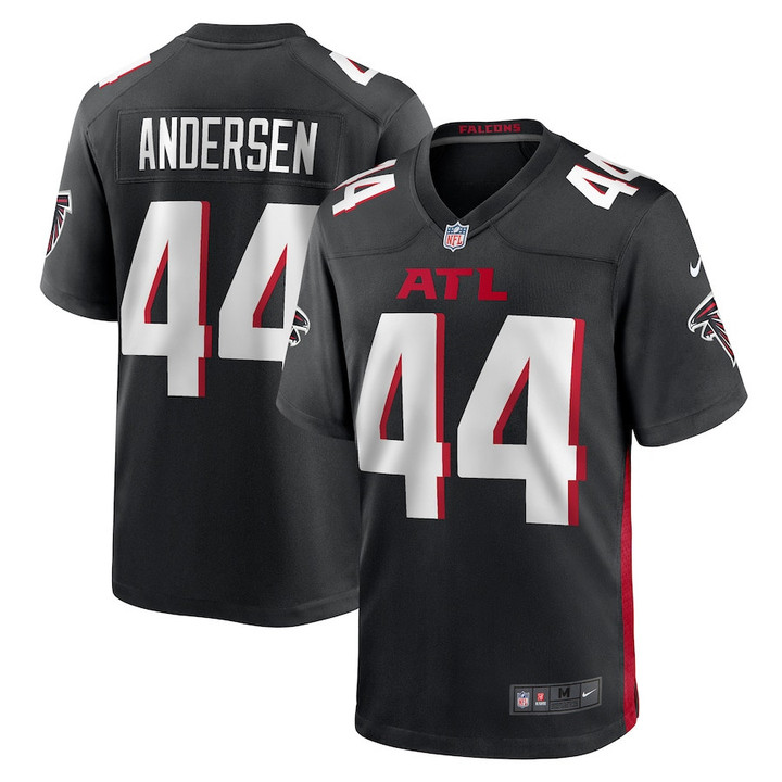 Troy Anderson 44 Atlanta Falcons Player Game Jersey - Black