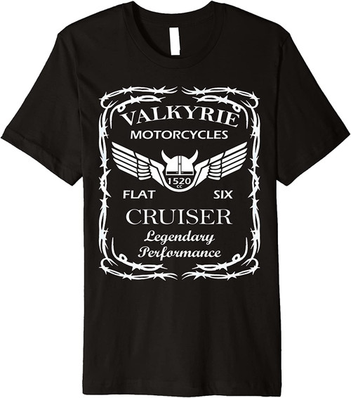 Valkyrie Motorcycle Biker Cruiser Flat Six T-Shirt