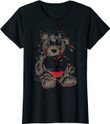 Goth Teddy Bear Japanese Anime Menhera T-Shirt