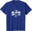 Camp Life Cool Camper Camp Camping T-Shirt