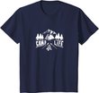 Camp Life Cool Camper Camp Camping T-Shirt