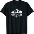 Camp Life Cool Camper Camp Camping T-Shirt