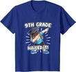 Dabbing Graduation Boy 9th Grade Nailed It Graduation Kids T-Shirt