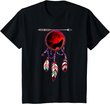 Native American Timber Wolf Dream Catcher Indian Tribal Gift T-Shirt