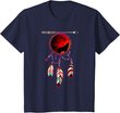 Native American Timber Wolf Dream Catcher Indian Tribal Gift T-Shirt