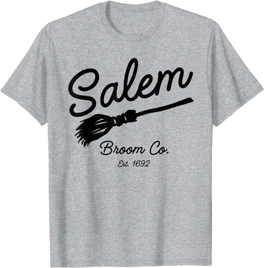 Salem Broom Company T Shirt, Salem Witch Shirt T-Shirt
