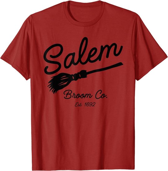 Salem Broom Company T Shirt, Salem Witch Shirt T-Shirt