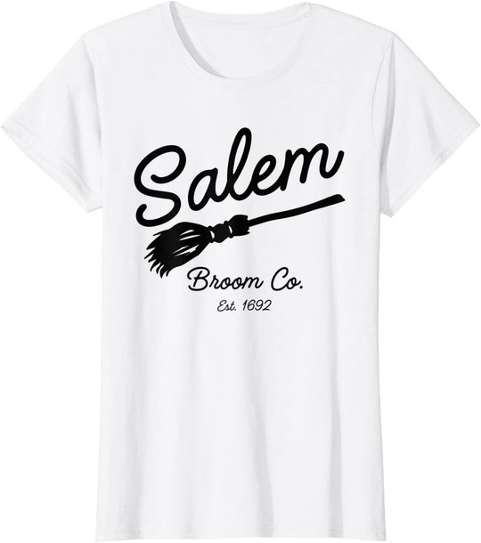 Salem Broom Company T Shirt, Salem Witch Shirt T-Shirt