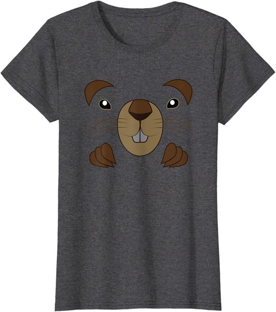 Funny Happy Groundhog Day Toddler Kids Men Women T-Shirt
