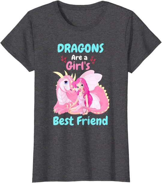 Dragons Are A Girl's Best Friend T-Shirt