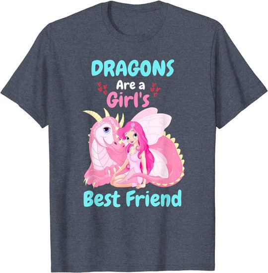 Dragons Are A Girl's Best Friend T-Shirt