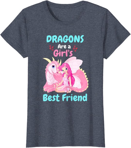 Dragons Are A Girl's Best Friend T-Shirt