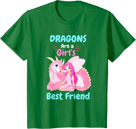 Dragons Are A Girl's Best Friend T-Shirt