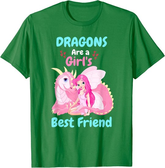 Dragons Are A Girl's Best Friend T-Shirt