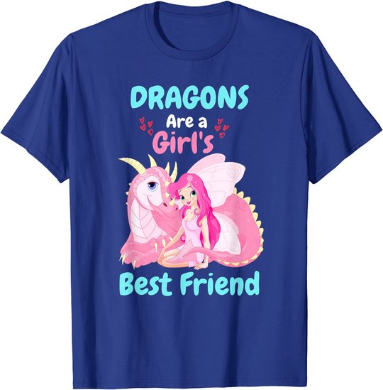 Dragons Are A Girl's Best Friend T-Shirt