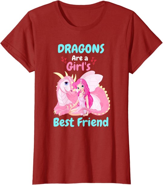 Dragons Are A Girl's Best Friend T-Shirt