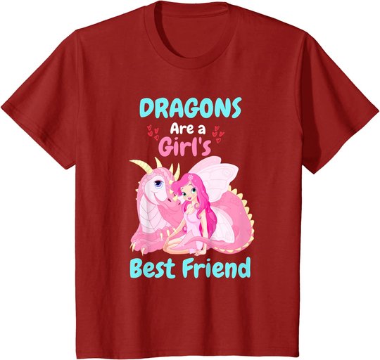Dragons Are A Girl's Best Friend T-Shirt