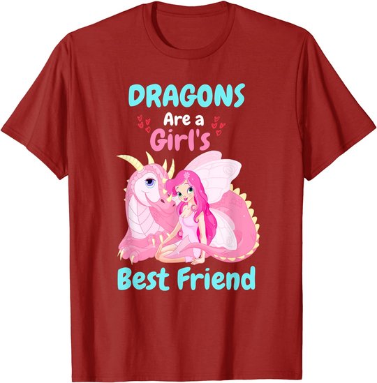 Dragons Are A Girl's Best Friend T-Shirt