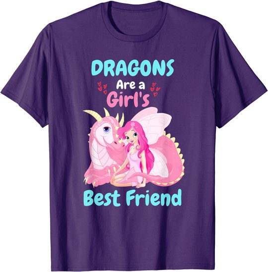 Dragons Are A Girl's Best Friend T-Shirt