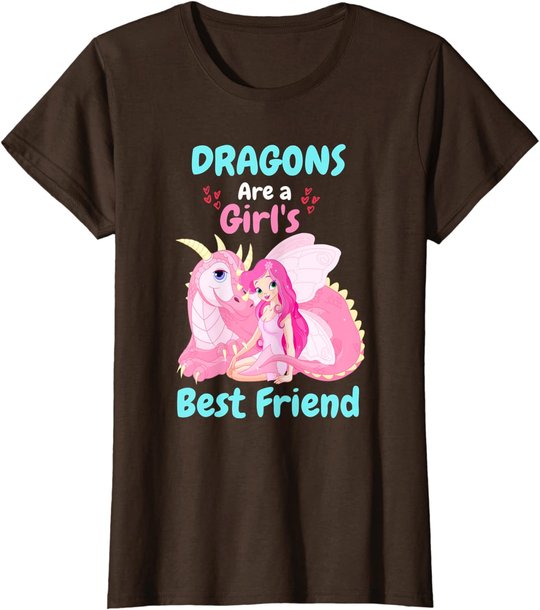 Dragons Are A Girl's Best Friend T-Shirt