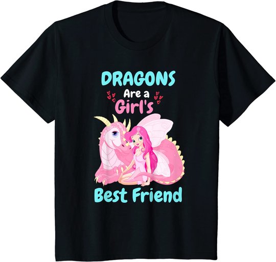 Dragons Are A Girl's Best Friend T-Shirt
