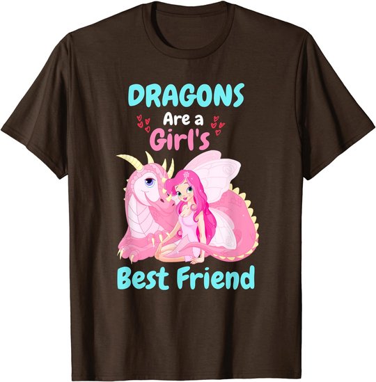 Dragons Are A Girl's Best Friend T-Shirt