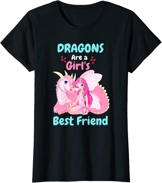Dragons Are A Girl's Best Friend T-Shirt