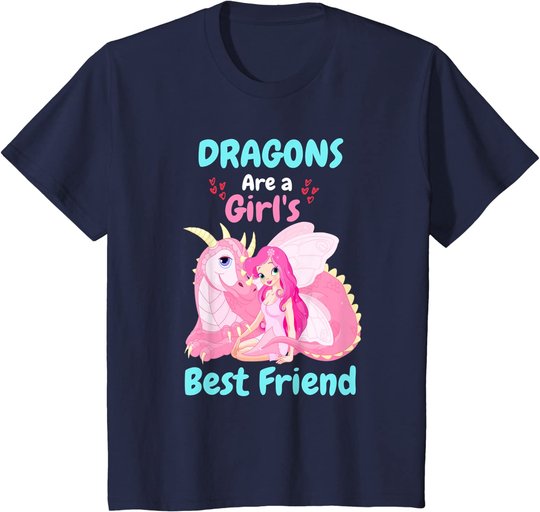 Dragons Are A Girl's Best Friend T-Shirt