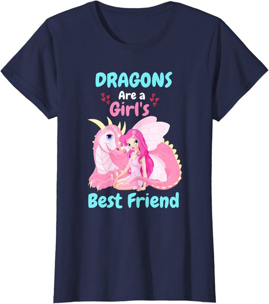 Dragons Are A Girl's Best Friend T-Shirt
