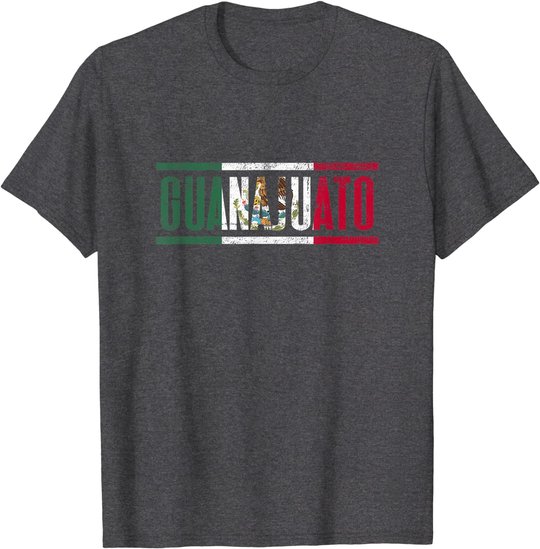 Guanajuato con la bandera de M??xico T-Shirt