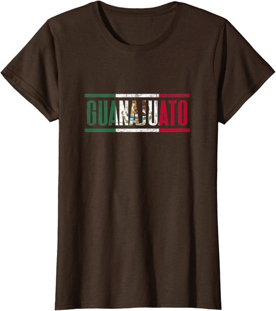 Guanajuato con la bandera de M??xico T-Shirt