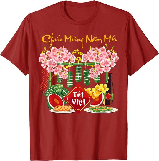 Vietnamese Lunar happy New Year Tiger 2022 T-Shirt
