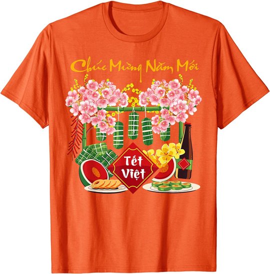 Vietnamese Lunar happy New Year Tiger 2022 T-Shirt