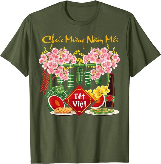 Vietnamese Lunar happy New Year Tiger 2022 T-Shirt