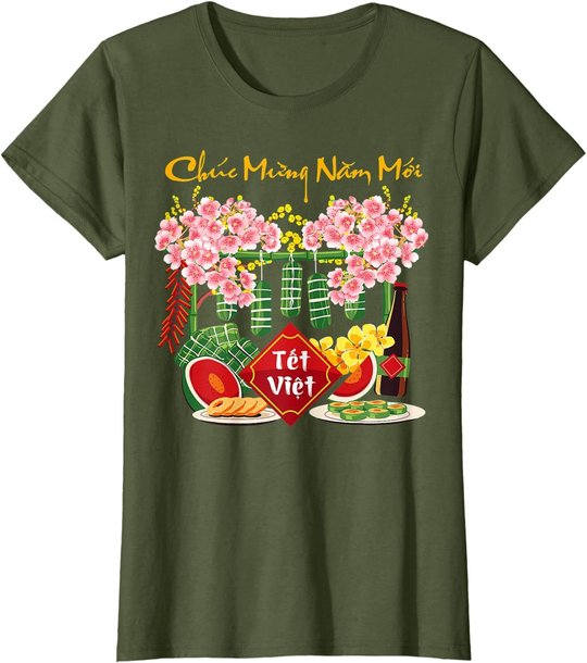 Vietnamese Lunar happy New Year Tiger 2022 T-Shirt