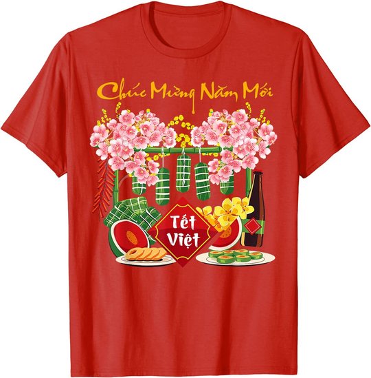 Vietnamese Lunar happy New Year Tiger 2022 T-Shirt