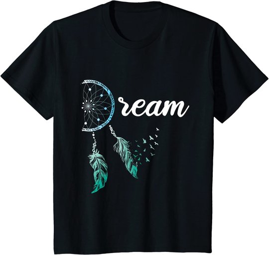 Indian Native American Dreamcatcher Boho Chic Dream Catcher T-Shirt
